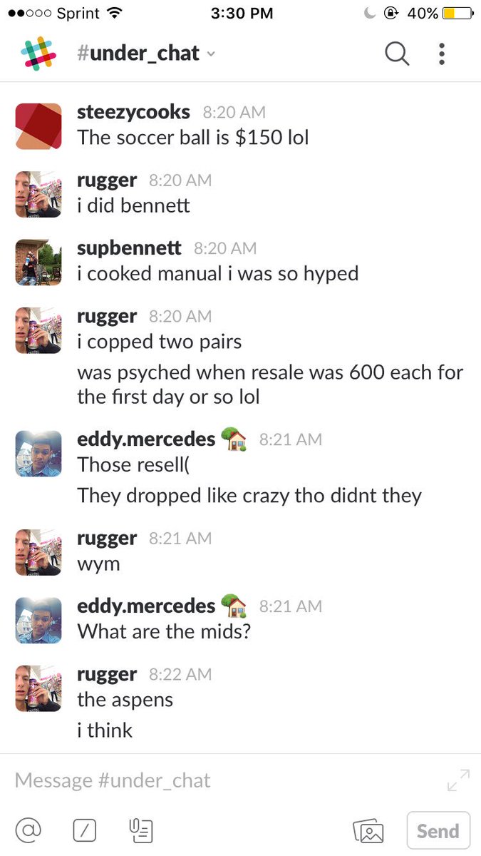 underchatgroup's tweet image. DM us for info. Kith was easy for underchat members today:)