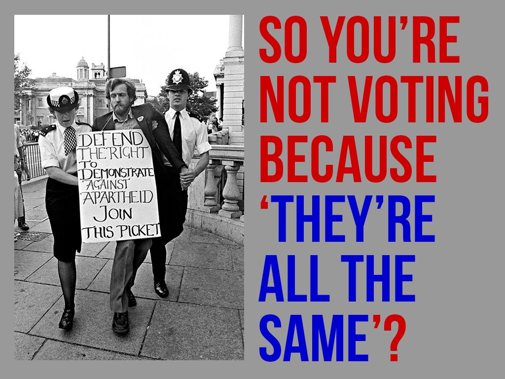 NotTheToryPress's tweet image. It's a straight choice: one of us or one of them.
Vote #ForTheManyNotTheFew