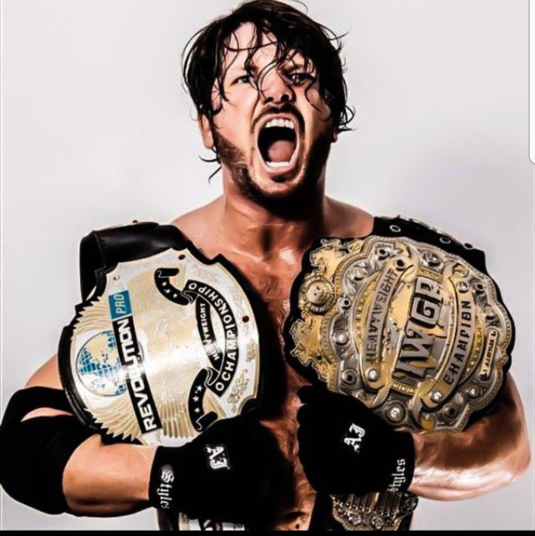 Happy Birthday to our IWE Hero The \"Phenomenal One\" and member of Bullet Club AJ Styles! 