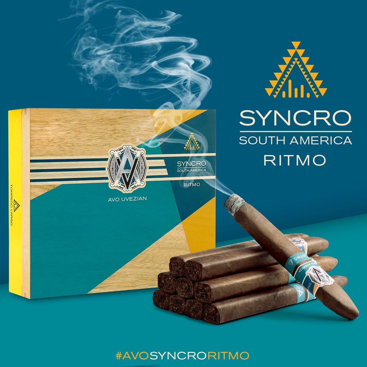 AvoCigars's tweet photo. #AVOSyncroRitmo - raw in nature, polished in experience. #NowAvailable #SavorEveryNote #AVO #Ritmo #Cigars https://t.co/kO1J4vkC18