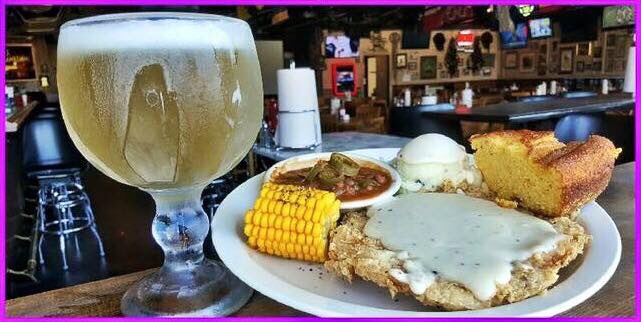 FredsTCU's tweet photo. Happy Weekend!! Tonight we're servin' up our delicious Chicken Fried Chicken! Come'n get it. https://t.co/X3tyWOAFUS