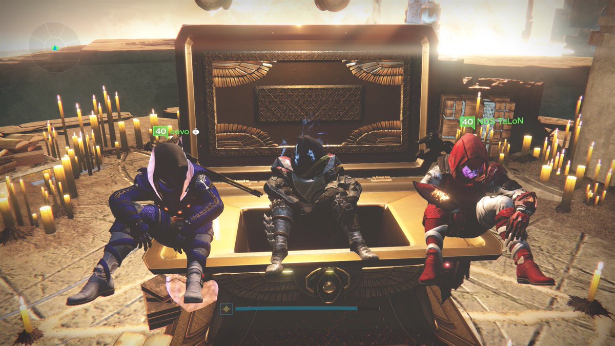 eps_chi's tweet photo. Thank you @NDS_TaLoN and @evo_the_phantom for carrying me to the lighthouse! I finally got to experience the last piece of destiny! #d2ready https://t.co/eJ1XZtuFbL