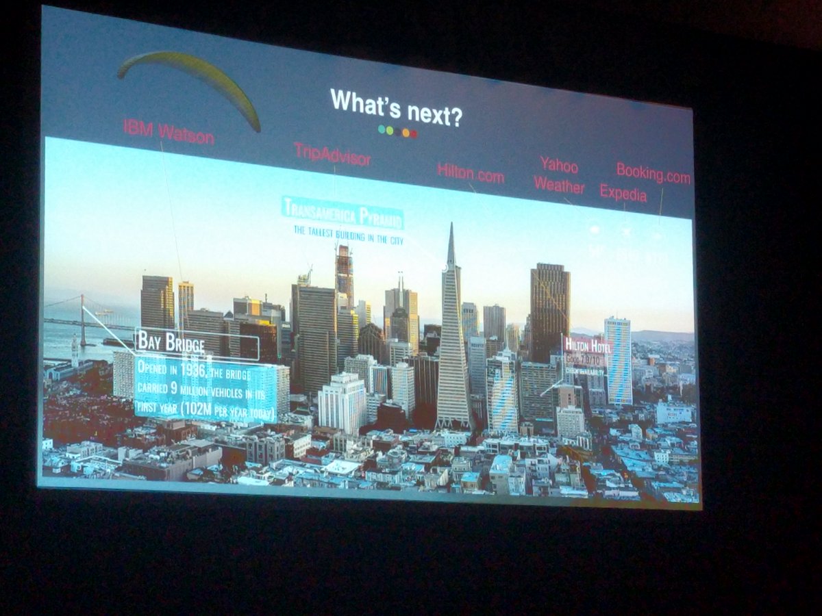 mpiszczo's tweet photo. #AWE2017 @kondrukv @Ascapevr, "#virtualtravel serves those who cannot travel.” #VR https://t.co/d9V9LmHNVf
