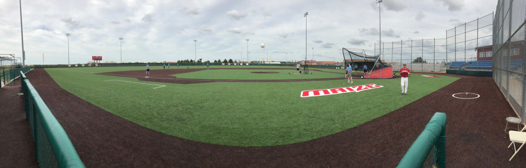 biery_zach's tweet photo. Game 3 of Summer against Hutch Monarchs @ Maize HS. https://t.co/puVzua5X6T