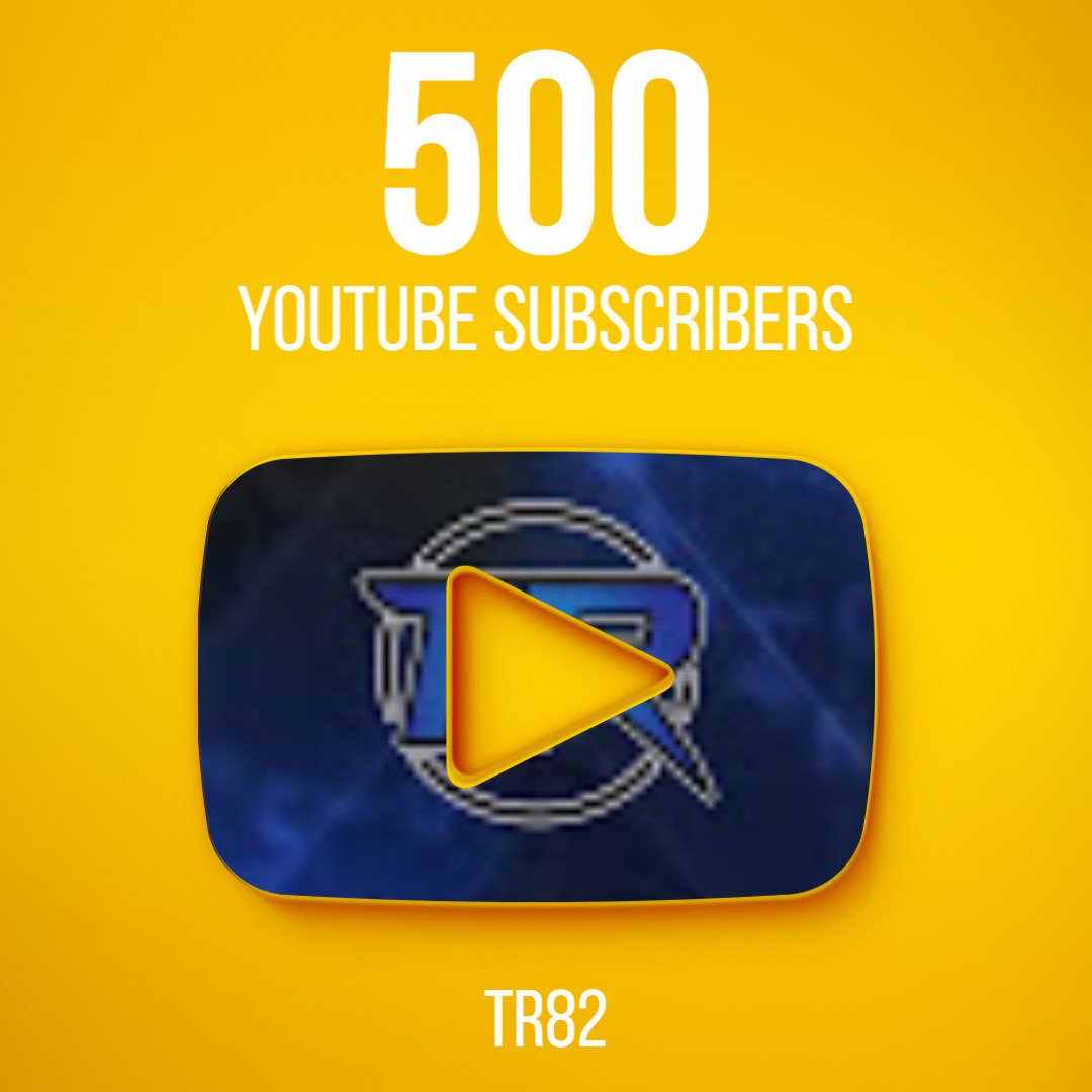 TR82Uk's tweet photo. That's 500 Subscribers. Thank you so much, everyone <3 @RTDNR @DarkRTs1 @CalzhyRTs @FameRTs @ConformRTs @GridcoreRTs https://t.co/85lb2sxz6Y