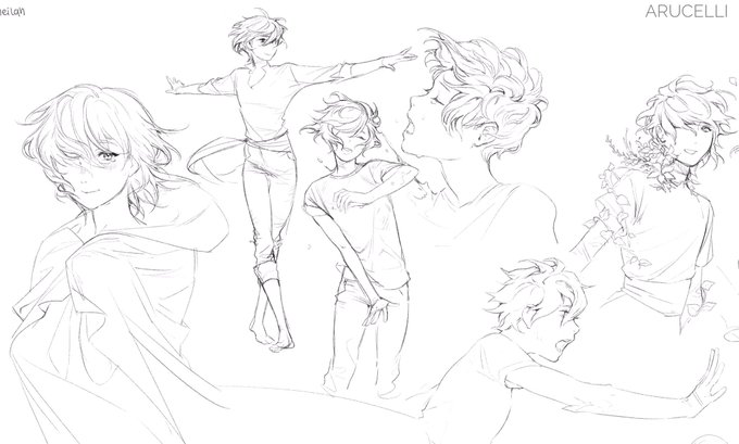 Been having some fun revisiting an old OC of mine ? also some girls bc I couldn't resist :P 