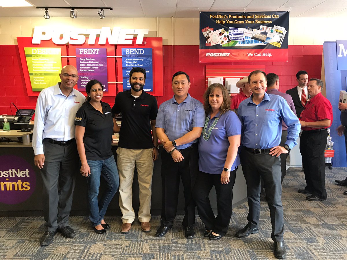 PostNet_Tomball's tweet image. Super Ribbon cutting/Grand Opening, thank to my fellow Postnet Store Owners who came out to support our event.