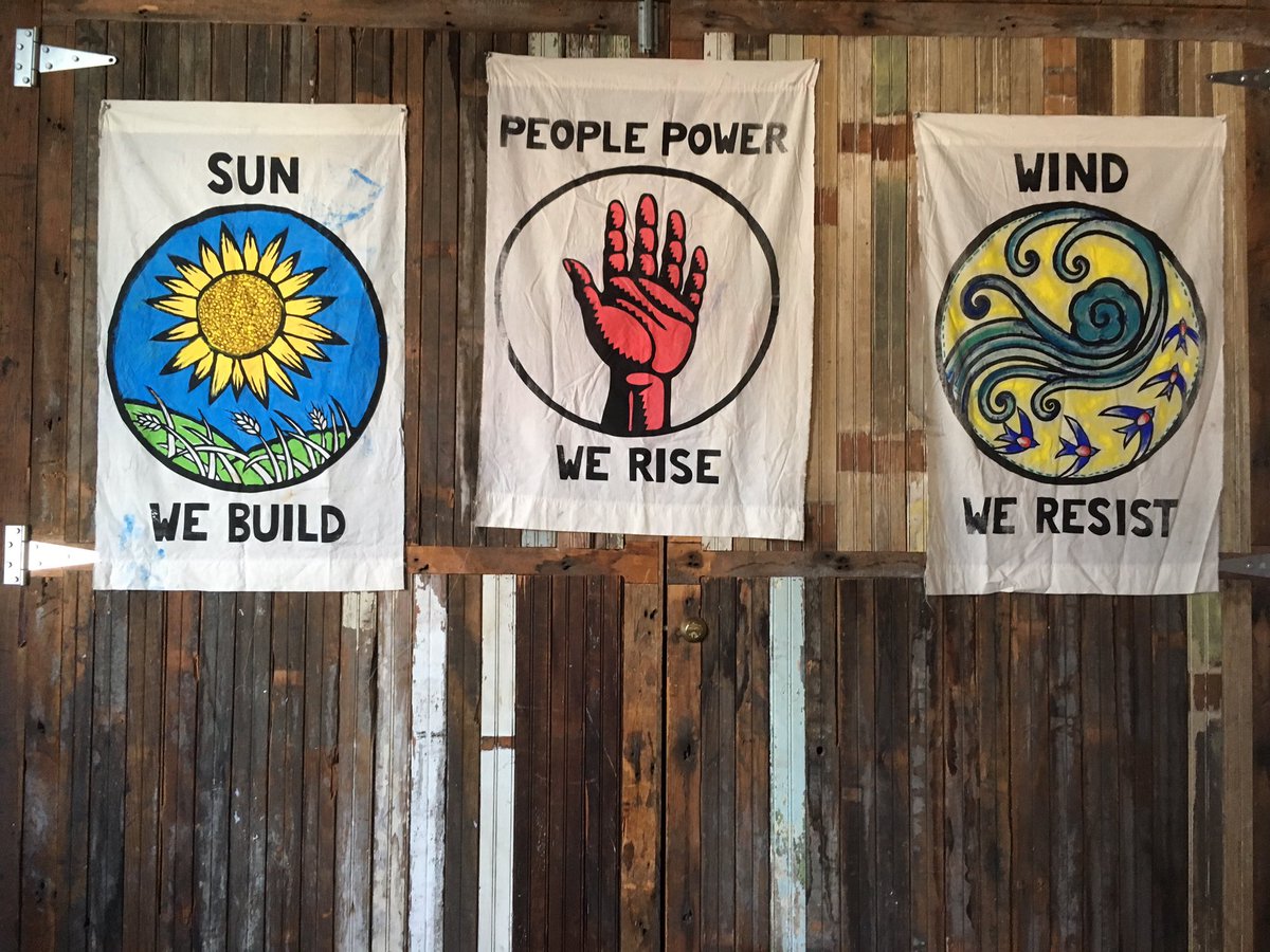 ClimateMarchKC's tweet image. Come out to Jupiter DIY for #firstfriday. We are exhibiting art that addresses the intersection of #climatechange &amp;amp; #agriculture