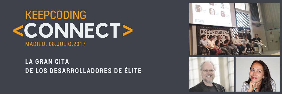 KeepCoding_'s tweet photo. La diferencia entre lo que busca Google y Snapchat te lo dirá Rebeca Gelencser el 8 de julio ¡Vamos! https://t.co/7gtSI2GNlM #KConnect2017 https://t.co/xUGBShDKki