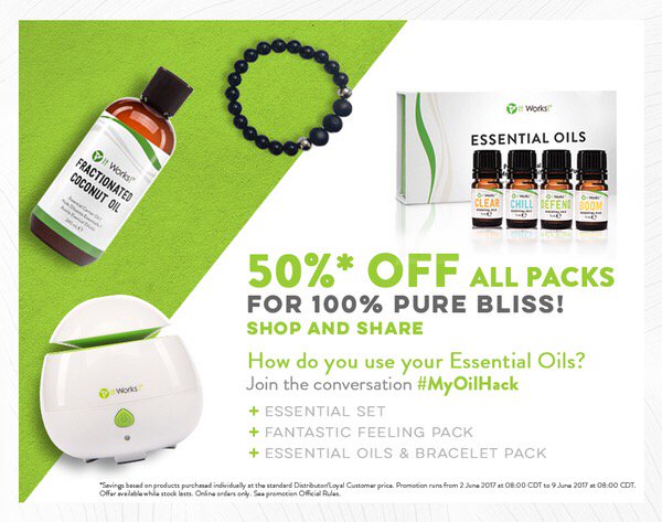 sealiah1970's tweet photo. Partagez pour profiter de mon avec mon rabais de distributrice -40% 💚💚#itworks #essentialoils https://t.co/Tmrn471zpn