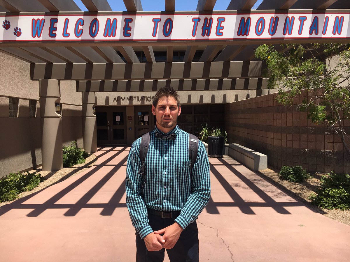 Wyandotte_High's tweet photo. Welcome Josh Kirchhoff.   #TeachFor America Corp member. Josh will be joining the #JagFamily to teach Science #CTC https://t.co/wz8Td2B2yz