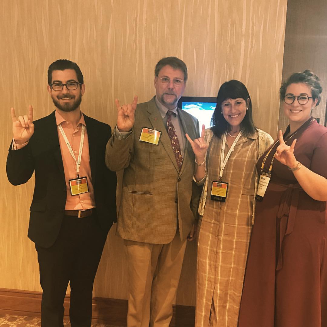 lorikaysteiker's tweet photo. The Operation Naloxone Team presents about American College Health Association's new #opioid prescribing guidelines at #ACHA2017 #hookem https://t.co/UImSuBQiaK