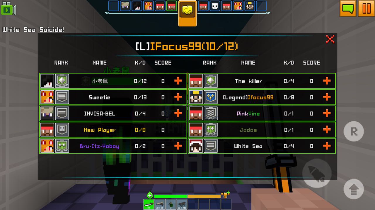 Cops N Robbers Fps Do You Know How To Add Friends In A Battle Room Simply Click On The Red Plus Sign Next To Each Individual Player S Info To Send
