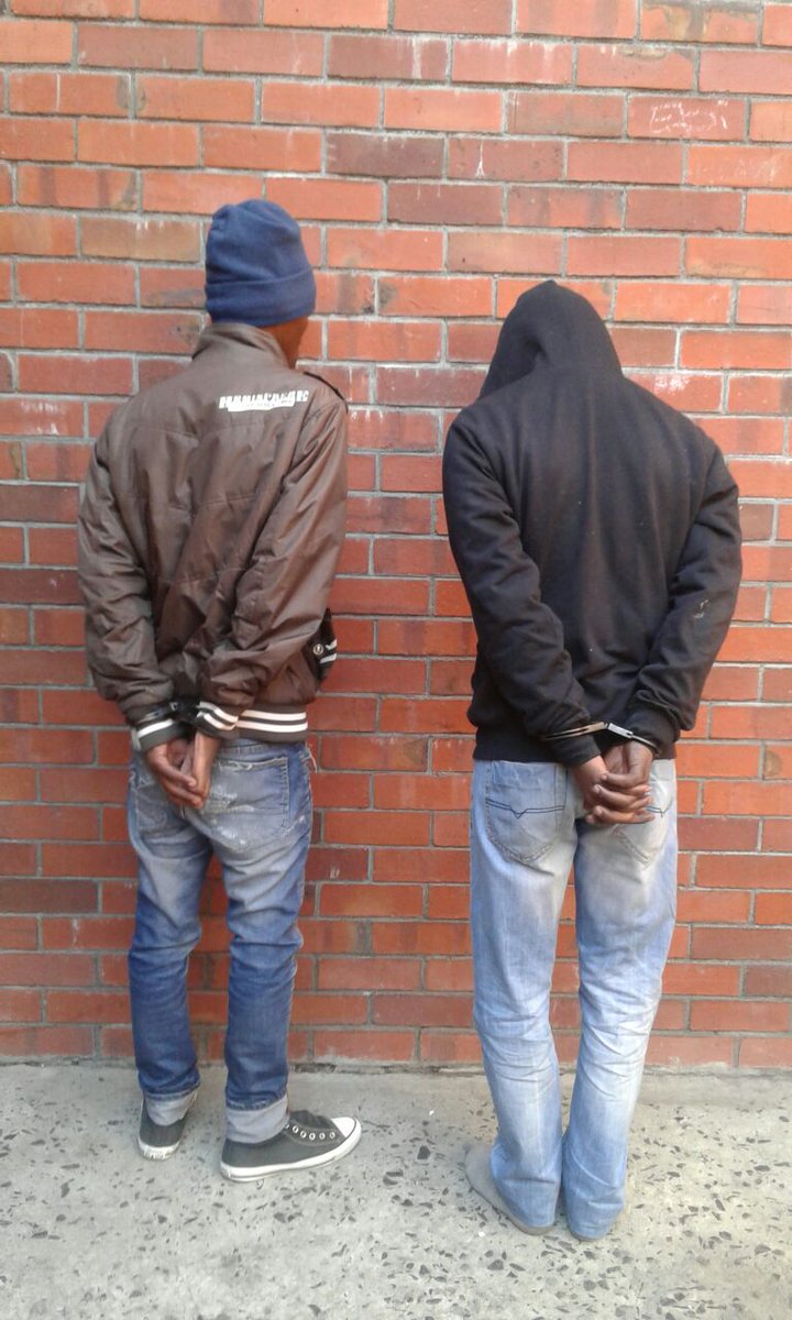 SAPoliceService's tweet photo. #sapsWC Table View #SAPS arrested two suspects for house breakings in Flamingo Vlei. #CrimeMustFall NP https://t.co/WpzVj9oQZG https://t.co/KFagJegXqV