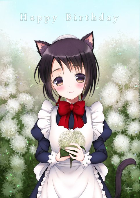 ひとまず去年描いた猫耳メイド雛森さんを・・・!
#雛森桃生誕祭
#雛森桃生誕祭2017
#6月3日は雛森桃の誕生日 