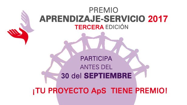YA ESTAN DISPONIBLES LAS BASES DE LOS PREMIOS APRENDIZAJE SERVICIO 2017 EN TODAS LAS LENGUAS DEL ESTADO
aprendizajeservicio.com