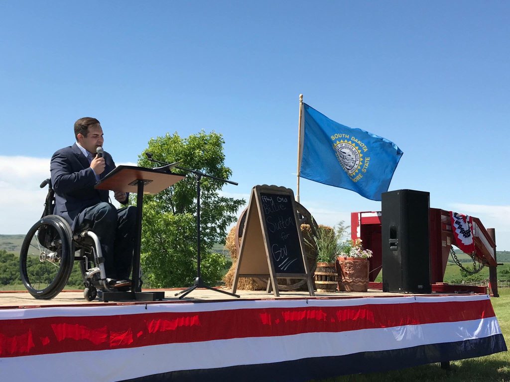 Stinkshovel's tweet photo. @RepKristiNoem #BillySutton For Governor of South Dakota! https://t.co/gcmcVoLTrw