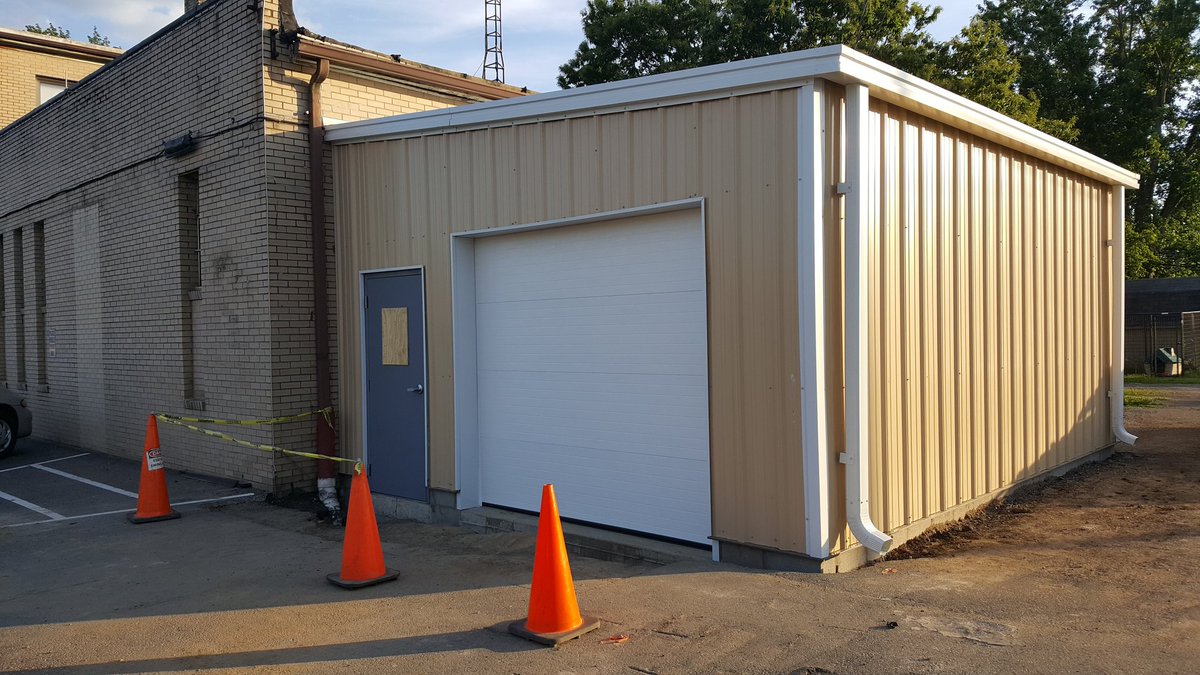 newcomerstownpd's tweet photo. Our sally port is slowly but surely coming along! It's almost ready! #NctPD https://t.co/VkutdHwJ8J