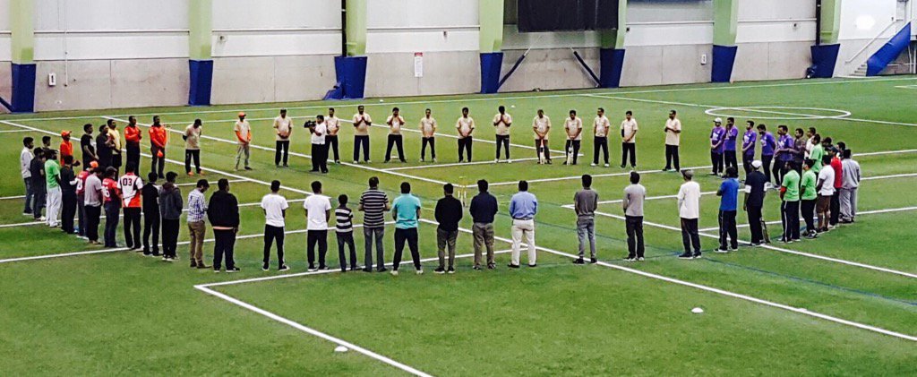 AtmiyaSC's tweet photo. Atmiya Premier League 2017 opening ceremony!  Let's Go!!  #AtmiyaSC #APL2017 https://t.co/6efLEgOUuQ