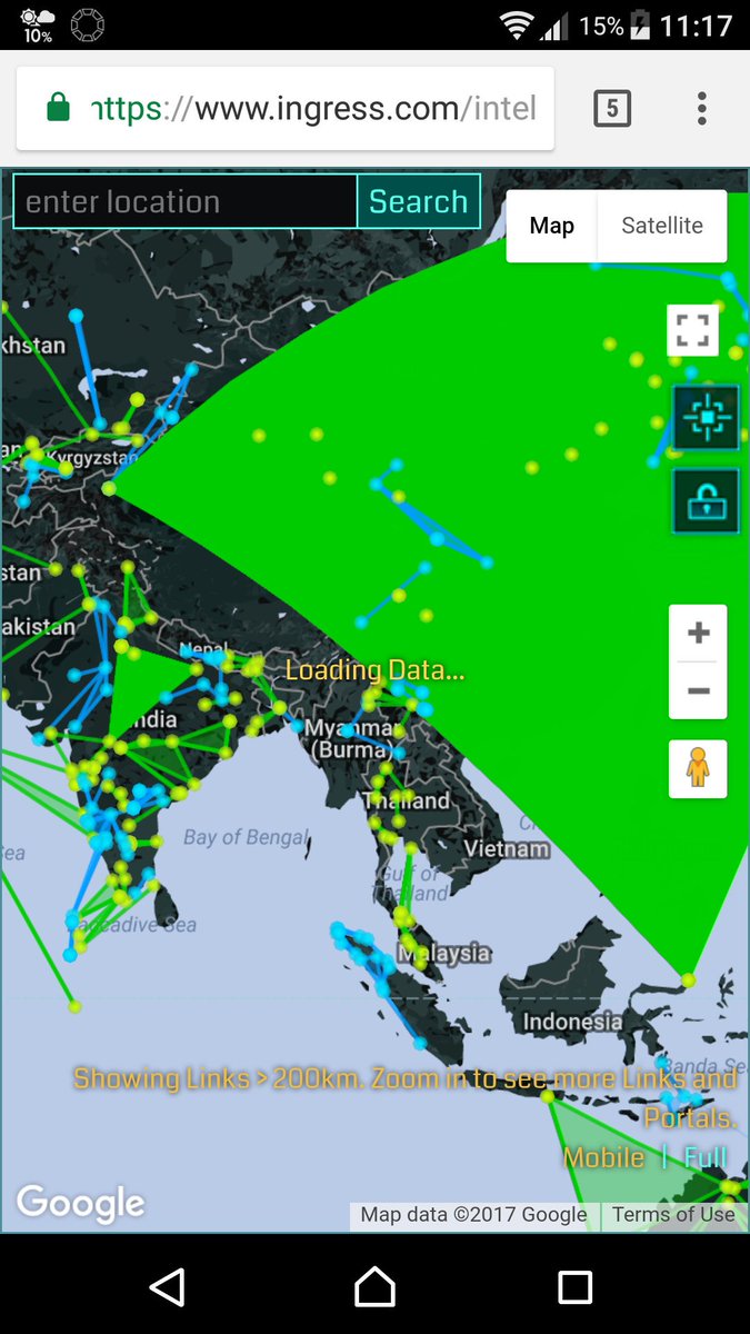hanamiche's tweet photo. えんらーい！ すごいや、日本真緑👍 #ingress https://t.co/ZfwIzngjgj