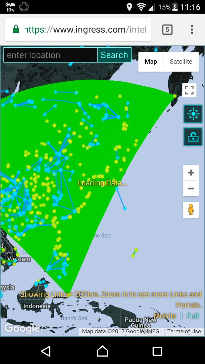 hanamiche's tweet photo. えんらーい！ すごいや、日本真緑👍 #ingress https://t.co/ZfwIzngjgj