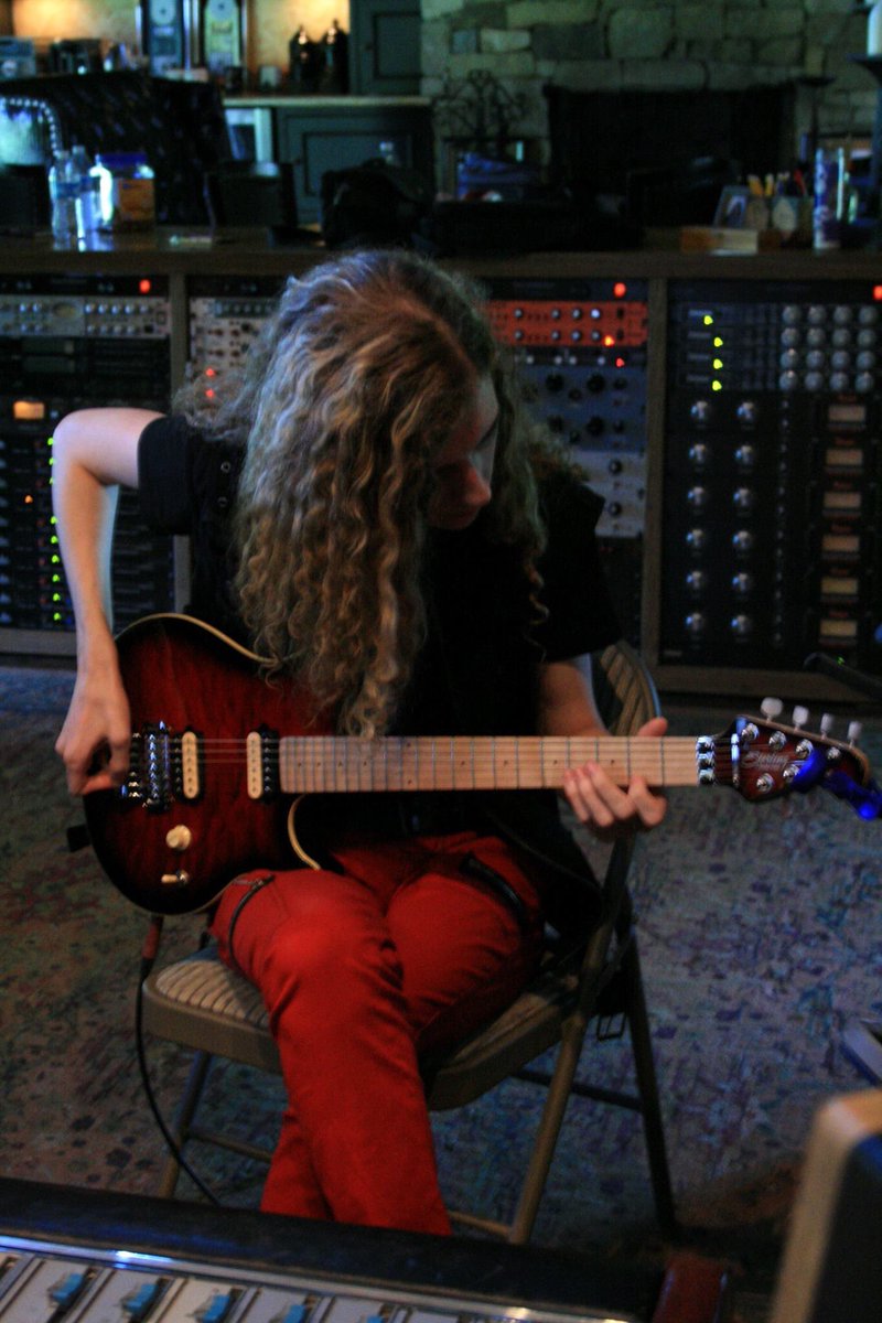 morelikemeband's tweet photo. Day two done recording guitar, bass and drums with Michael Lattanzi @LattitudeStudio @alvarez_guitars @SterlingbyMM @xceldrumsticks @VPicks https://t.co/Ta3Ho3deBH