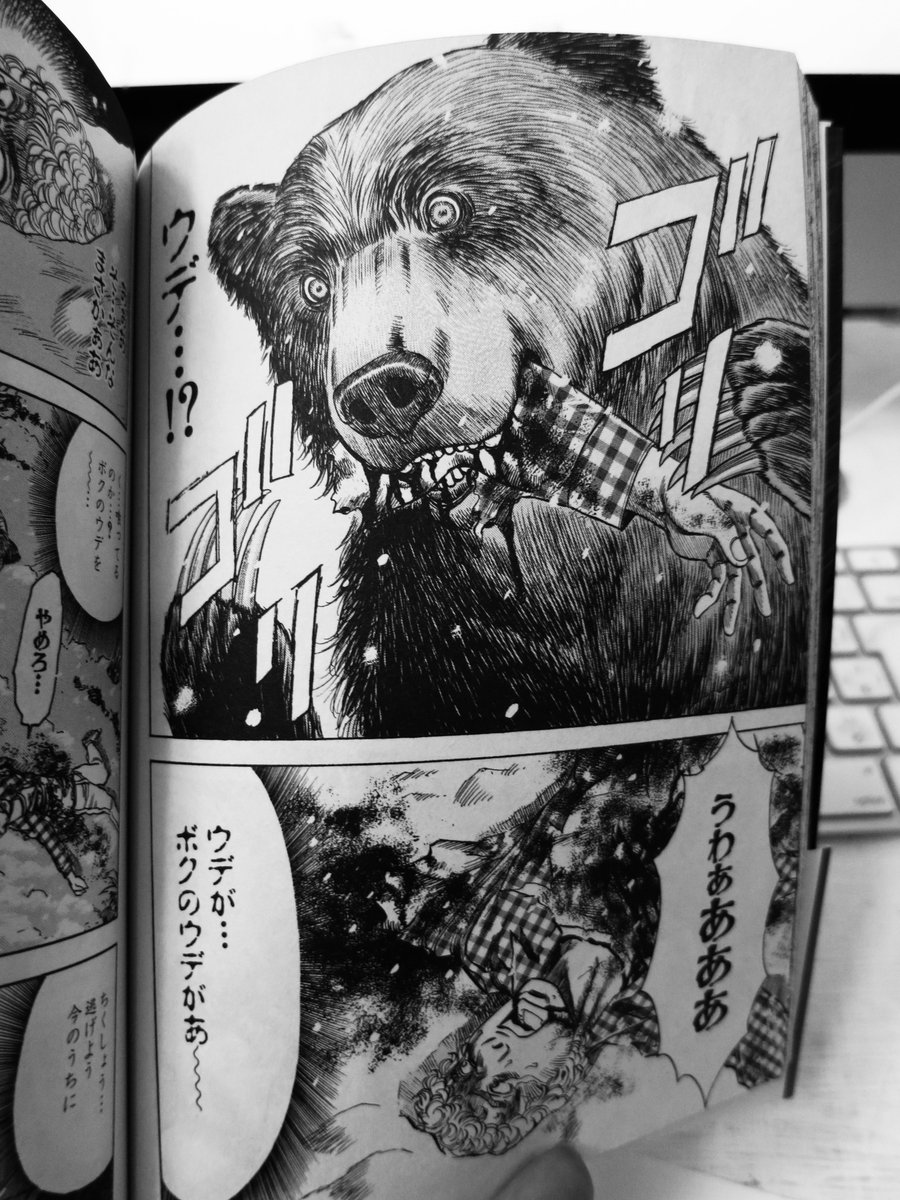 シャトゥーン ヒグマの森」の漫画版です。奥谷通教さんの画が シャトゥーン ヒグマの森」の漫画版です。奥谷通教さんの画が