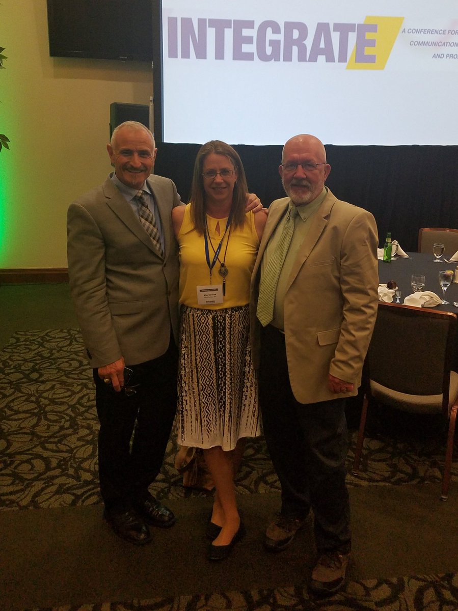 MKTG_Prof_WV's tweet photo. Thx @billoechsler &amp; @larrystultz for being such great @wvuimc profs back in the day!! Great seeing you again at #INTEGRATEWV https://t.co/tnDQwZCHGg