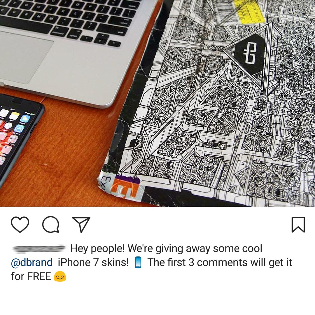 dbrand's tweet image. Hold this L.