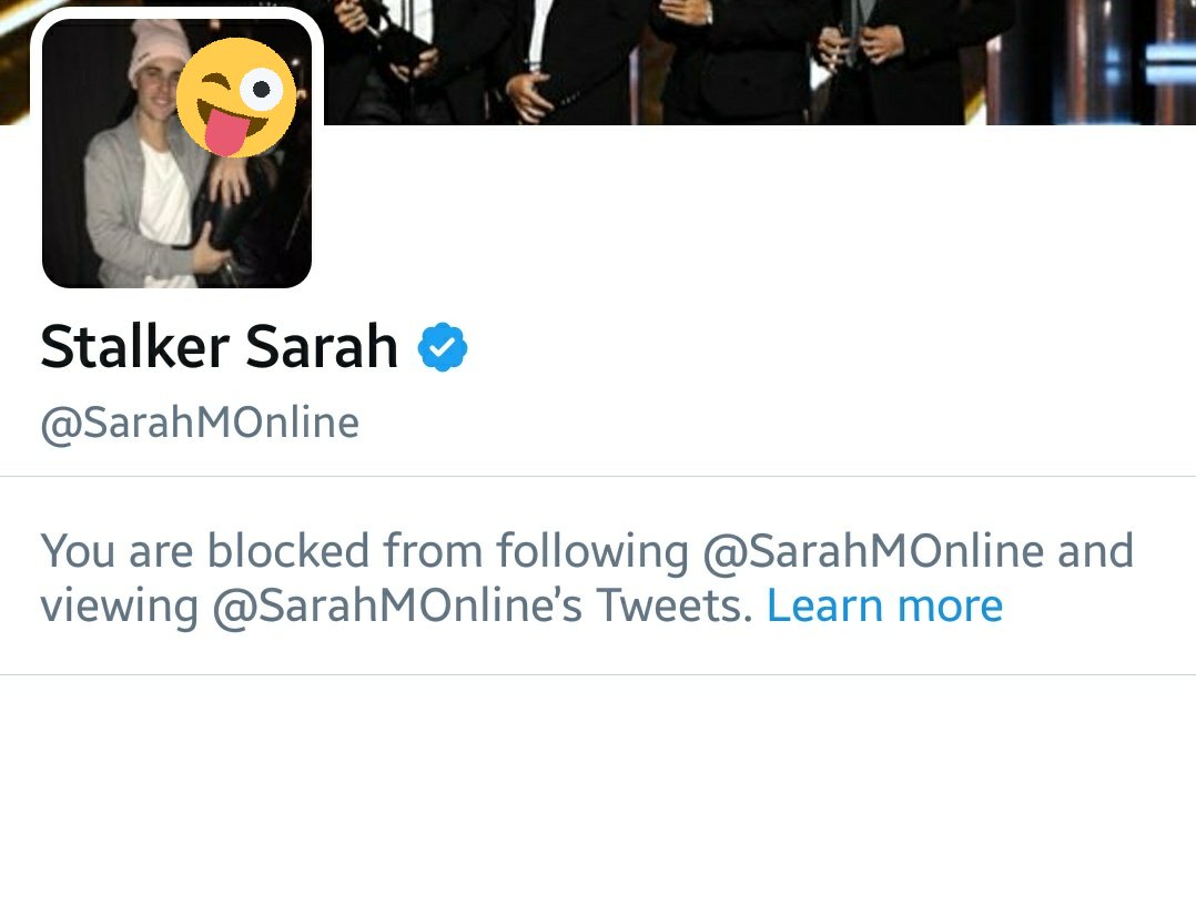 KuroKokoro's tweet photo. Either she's blocking everyone or I hit her where it hurts ๐คฃ๐ #StalkerSarah https://t.co/FuRaxNo5wp