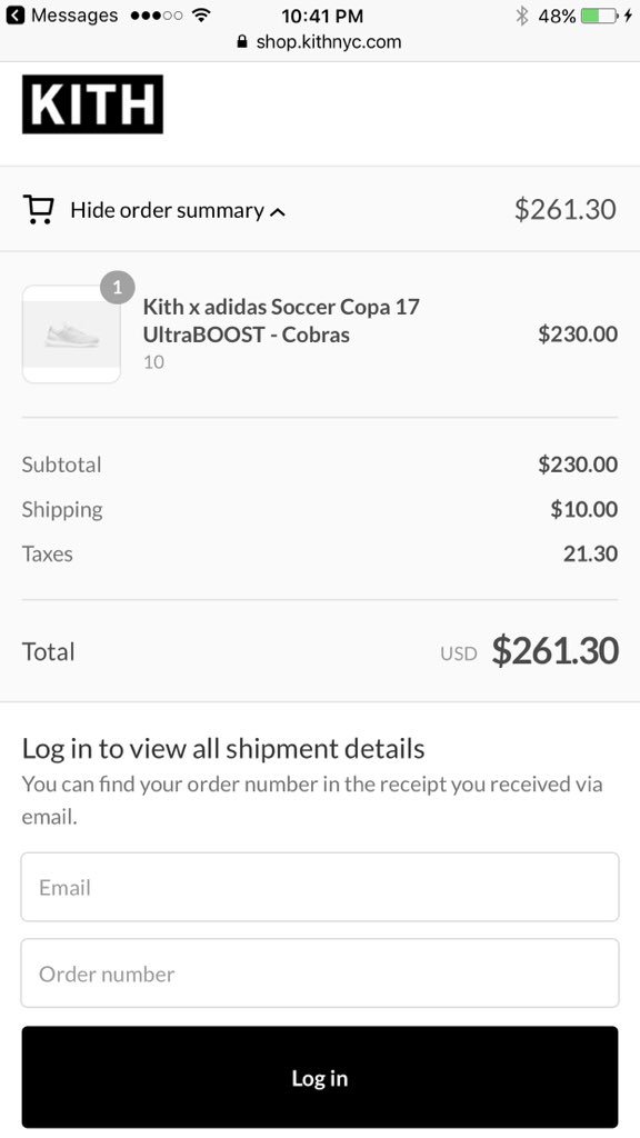 aj1collector's tweet photo. Out all day but @Sole_Snatcher cooked for me! #kithcobras https://t.co/PHa9YSZmGE