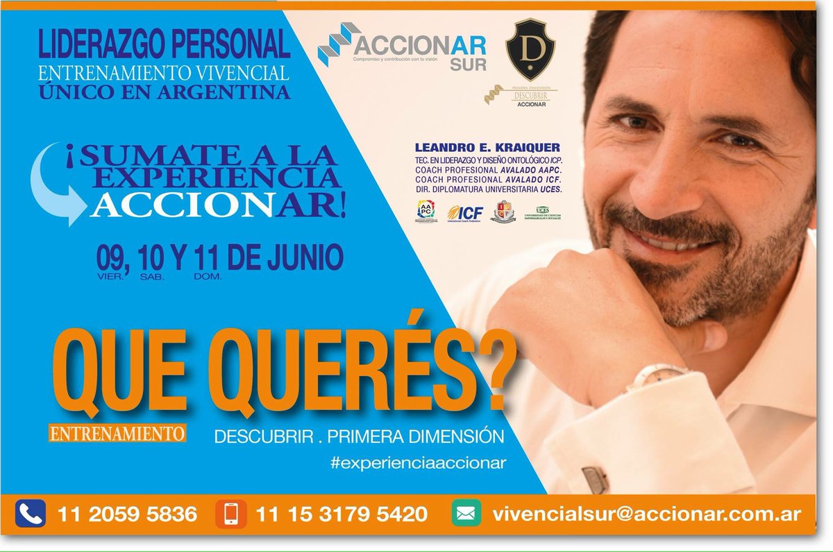 accionar_sur's tweet photo. #experienciaaccionar #accionar #oportunidad #descubrir #primeradimension #9,10y11dejunio https://t.co/EOPwtQ3sON