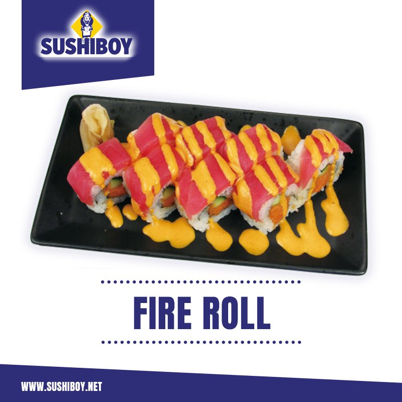 SushiBoyUSA's tweet photo. Do you like #spicy foods? Why not try our #FireRoll with #tuna, #cucumber & #spicysauce mix. https://t.co/BIQwd9wWlS
#spicysushi #sushiroll https://t.co/AU7JfGGMaH