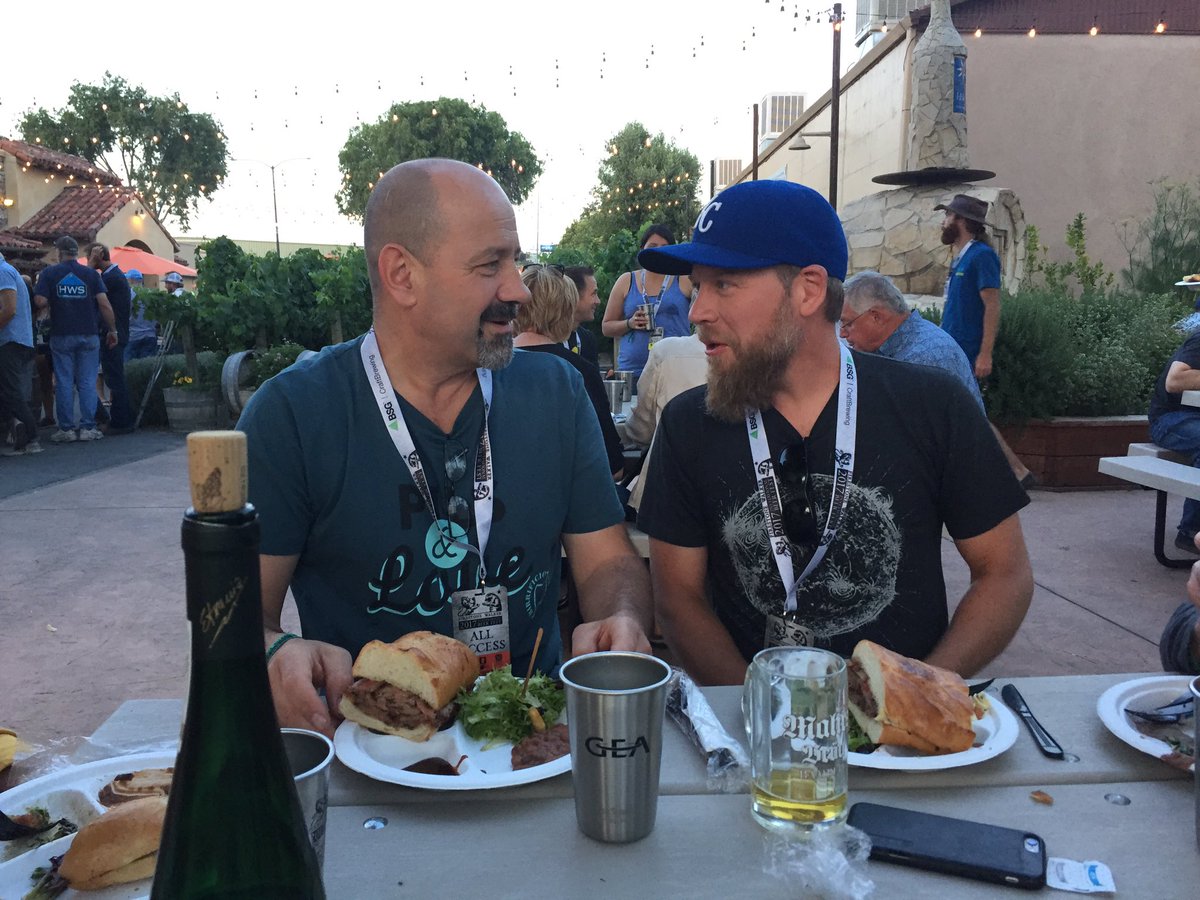ald_salitorski's tweet photo. The Italians are here! @IlBirrificio @FW_Brewmaster #PilsPride https://t.co/3je3hAKtOA