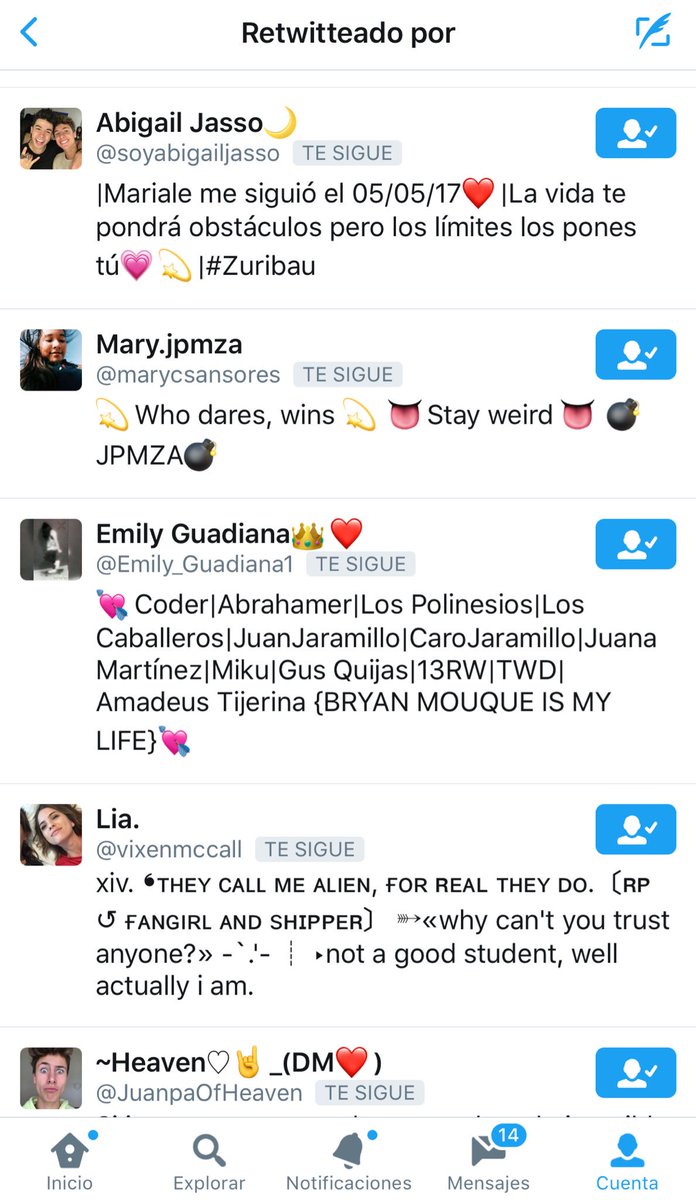 JuanpaZurita's tweet image. Repartiendo amor y follows! Gracias a todos por darle RT a los votos de @zurisharxn ⚡️❤