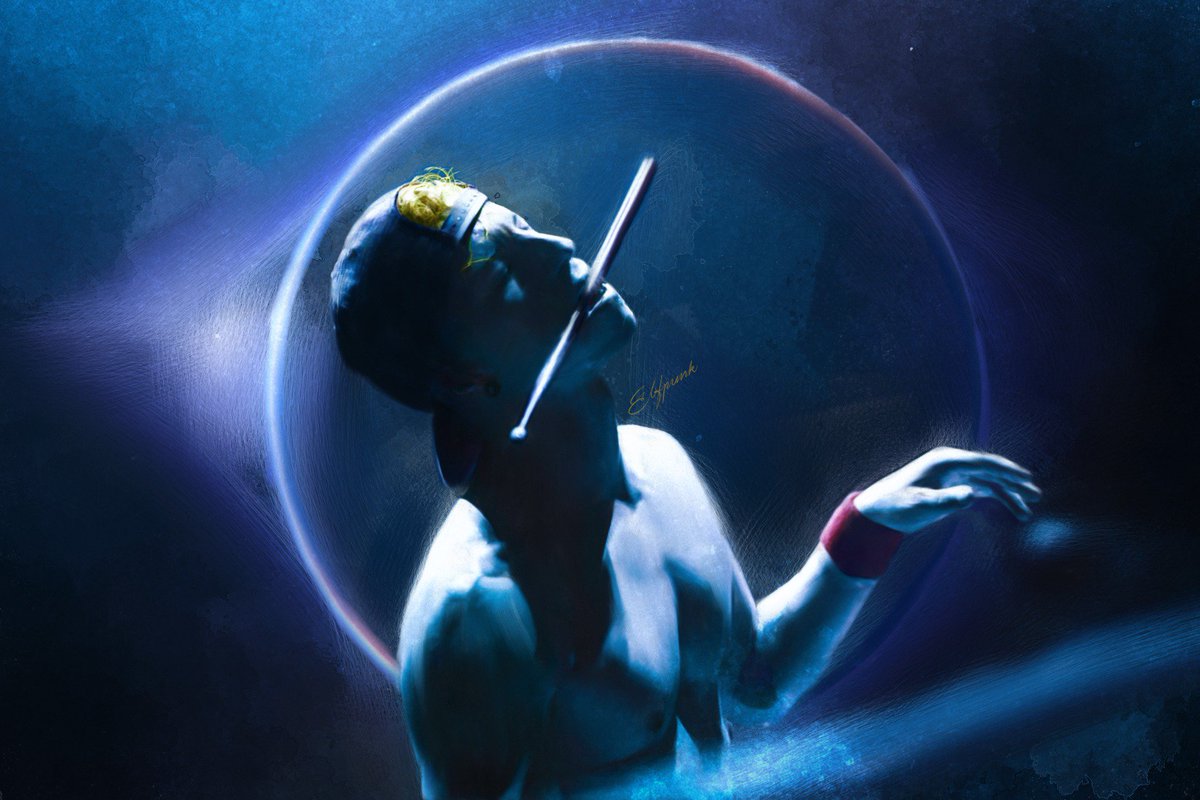 elfpunk999's tweet photo. Another painting of @joshuadun from @twentyonepilots I think I've been creative enough today. I've earned my sleep. #cliqueart https://t.co/FUC5nnDVuM