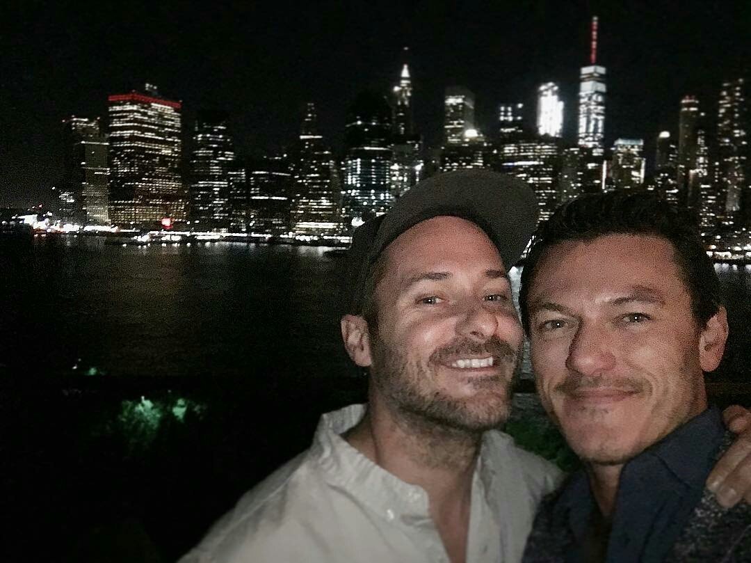 LukeEvansTalk's tweet photo. Via #LukeEvans IG
My bro from another mo. 16 years under the bridge of life. #taboothemusical #nyc #thisainttherapy
https://t.co/bHAapW4wwx https://t.co/8UYUq1XGiD