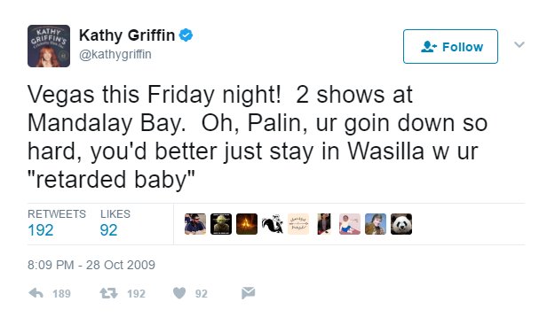 Kathy Griffin Trades Barbs With Tomi Lahren