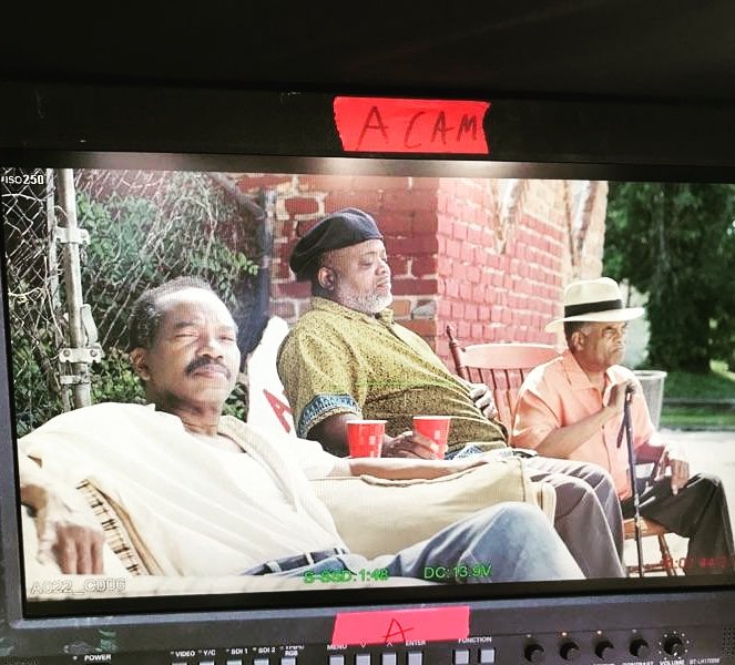 cvegus's tweet photo. Camera shot, TV Series Smoketown #acting #actorslife #television #scenes #Passion #thework #Louisville #nashville #harlem #TVseries https://t.co/npybFe0p7f