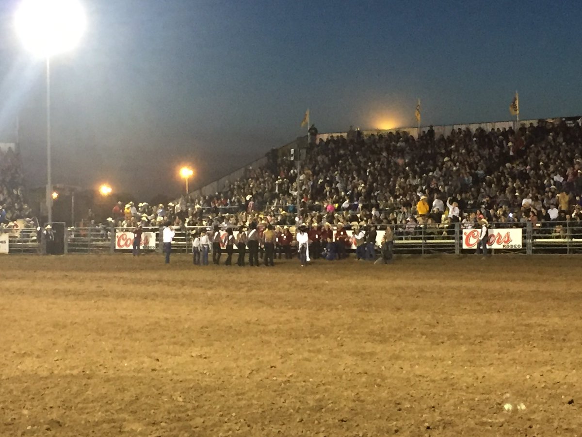 Crowning for the 2017/2018 rodeo queen is underway! #ElksRodeo