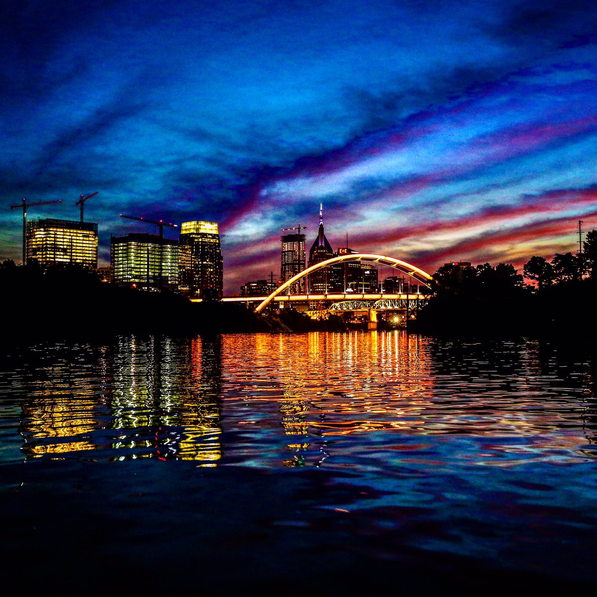NBCSportsHockey's tweet image. You're gorgeous, Nashville! #StanleyCup