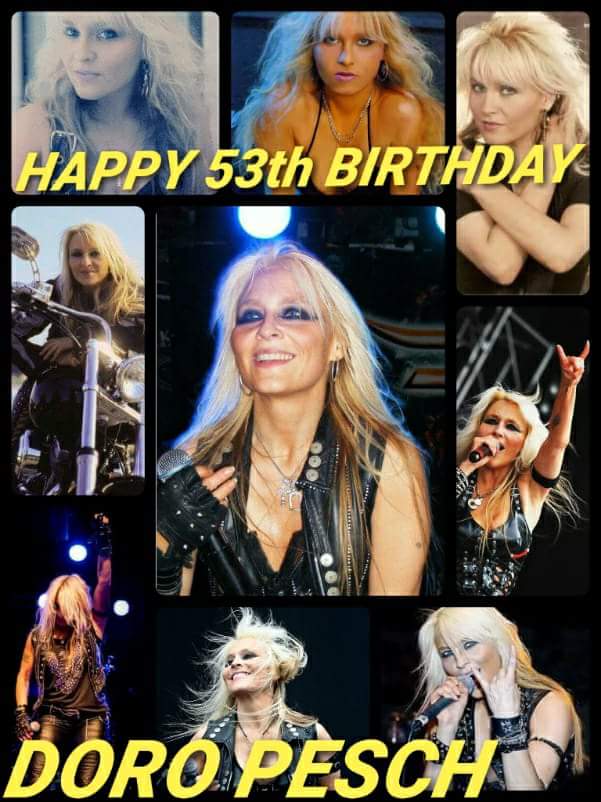 Happy 53th Birthday DORO PESCH!!!     