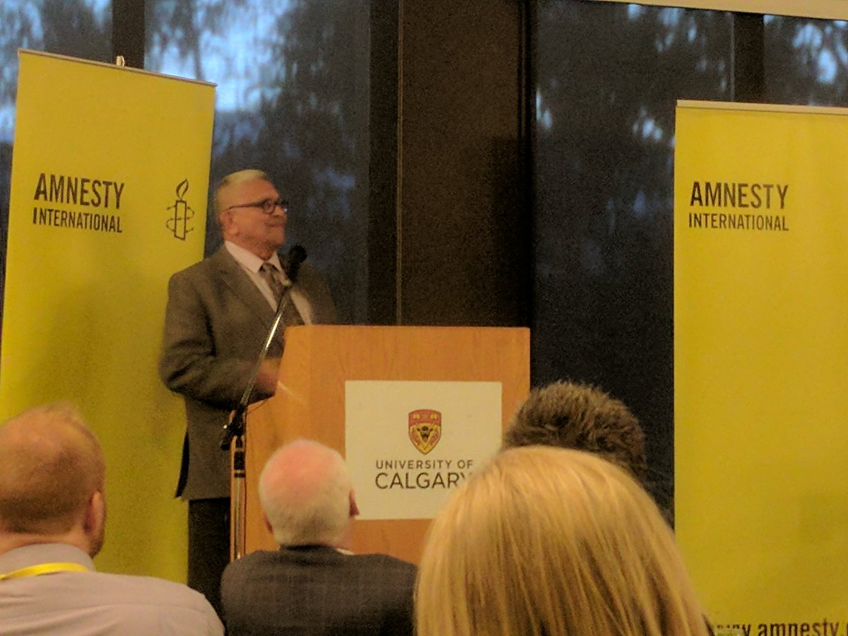 AmnestyNow's tweet photo. "Reconciliation is not just for Aboriginal people, it is for all Canadians... The essence of reconciliation is all about love." https://t.co/hLnjUbd1fd