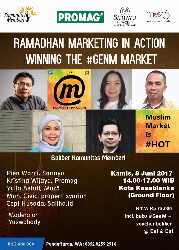 Yuk silaturahmi: "Ramadhan Marketing in Action" > dlvr.it/PJMm1N   <a href="/evidiah/">Evi Diah Puspitawati</a> <a href="/krismoerwanto/">kris moerwanto</a> <a href="/emcivic/">Muhammad Civic JP</a> <a href="/ckbro/">Cokki</a>