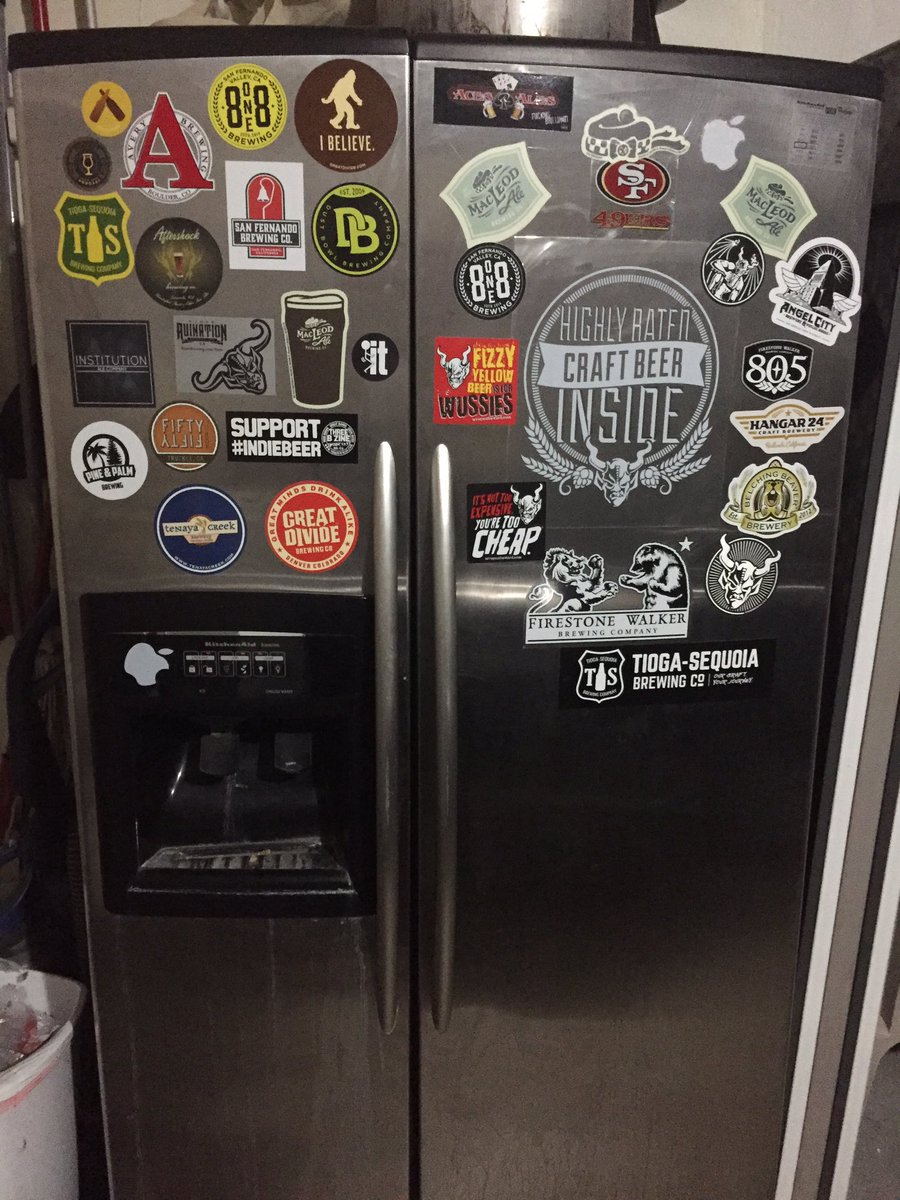 ChewYourBeer's tweet photo. @PerfectPourPod @sdbeertalk @zacksbrewing @ThreeBZine @Mrbibless @BeardedBrewer87 @thenick80 @TastingNitch #BeerFridgeFriday #showmeyours https://t.co/FTNtlN4Zz4