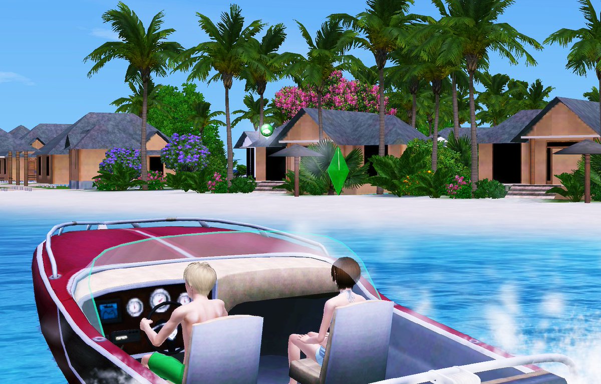 DrBox_Sims's tweet image. 남태평양에 놀러온 겹사돈의 신혼여행 일지 (2)
그동안 타케루와 히카리는 보트를 빌려서 섬 일주도 하고 스쿠버 다이빙도 체험해보고~ 저녁에는 칵테일과 함께 맨발로 용감하게 불길도 건너보기