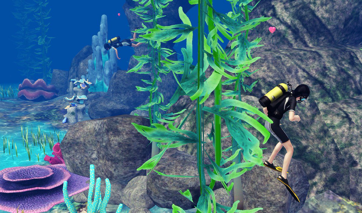 DrBox_Sims's tweet image. 남태평양에 놀러온 겹사돈의 신혼여행 일지 (2)
그동안 타케루와 히카리는 보트를 빌려서 섬 일주도 하고 스쿠버 다이빙도 체험해보고~ 저녁에는 칵테일과 함께 맨발로 용감하게 불길도 건너보기