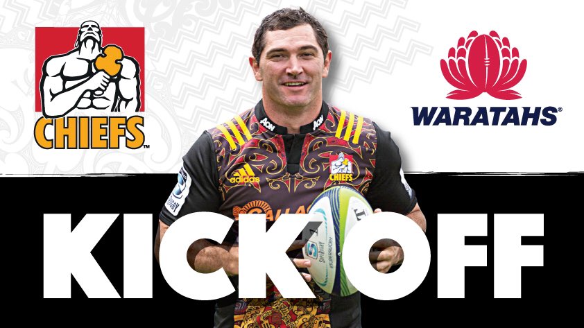 ChiefsRugby's tweet photo. We are underway here in Hamilton for Beaver's 100th game! Download our official app for live commentary! #CHIvWAR #Beaver100 https://t.co/IRVuzxX5jx