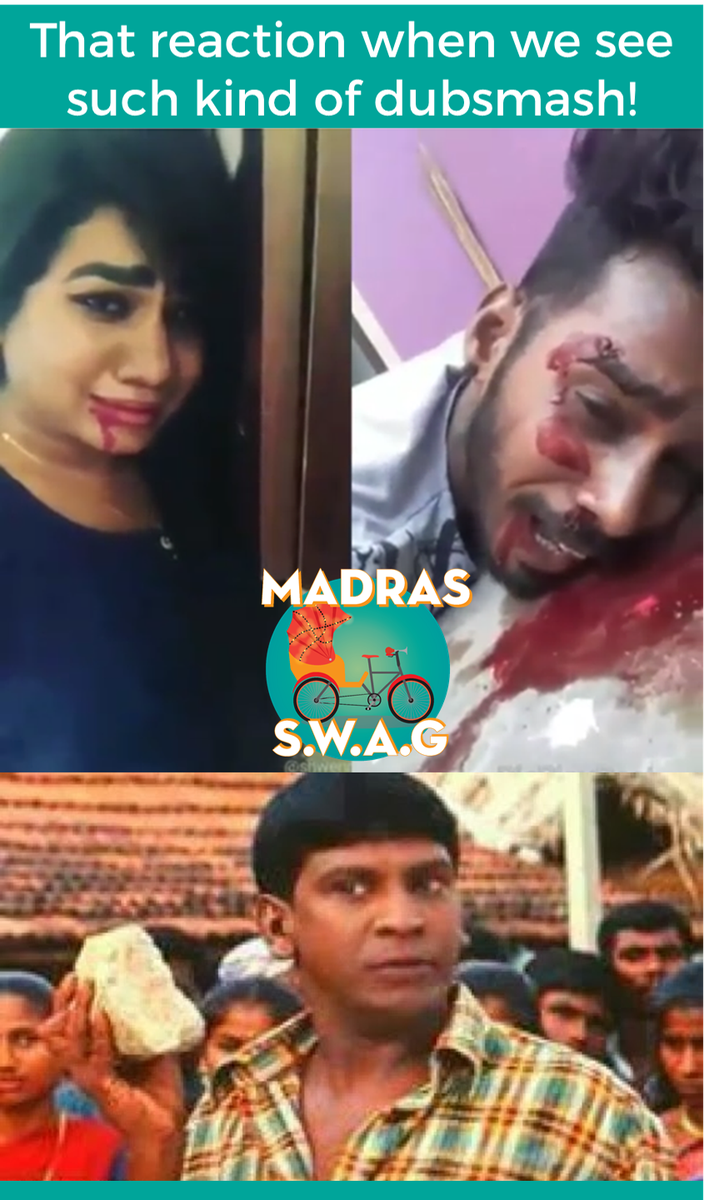 MadrasSwag's tweet photo. When #dubsmash goes way beyond!😂😂
#dubsmashdumbos https://t.co/DwMSDLRE5v