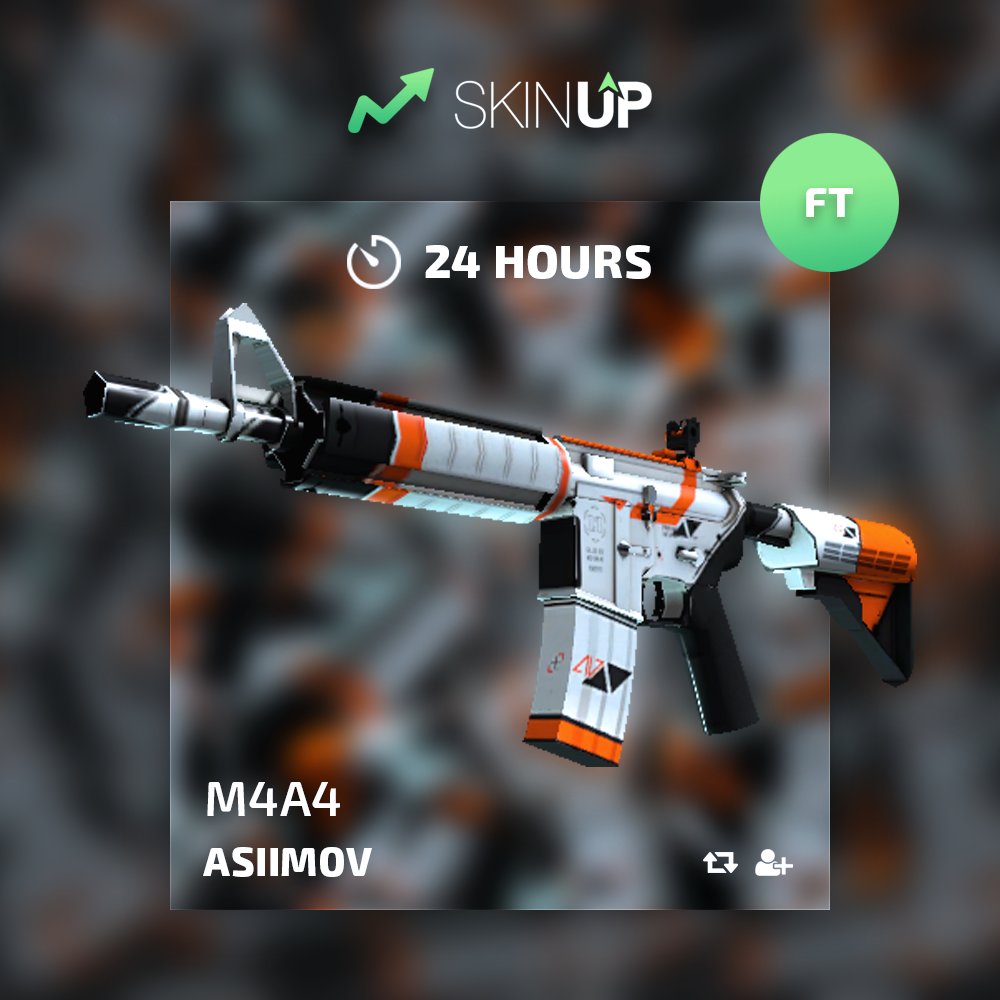 skinupgg's tweet photo. 👄 M4A4 | ASIIMOV (FT) DAILY GIVEAWAY

* FOLLOW @skinupgg
* RETWEET
* TAG YOUR FRIEND
* GO TO https://t.co/z2G0XSk2s4 https://t.co/NfaEoa7Jwx